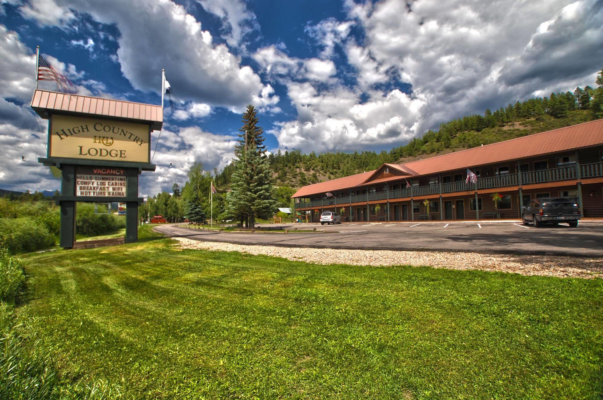 High Country Lodge And Cabins Pagosa Springs Eksteriør bilde